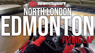 Flying Lap  TeamSport Karting North London Edmonton [upl. by Serg]