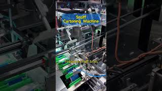 Snuff cartoningmachine Precision and Efficiency in Packaging [upl. by Egiap]