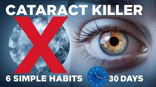 CATARACT KILLER  TOP 6 SIMPLE HABITS FOR CLEARER VISION IN 30 DAYS CATARACT HEALTHAFTER50 EYES [upl. by Sirak]