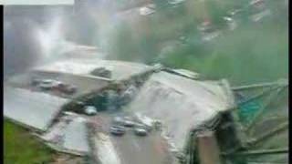 LONG VERSION Minneapolis Bridge Collapse Minnesota Video [upl. by Aleacem]