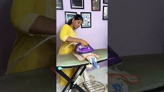 Grand Wedding Saree Pre Pleating sareeboxfolding saree sareeprepleating fashion [upl. by Assed]