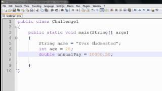 Java Tutorial  3  Primitive Variables and String [upl. by Thomsen]