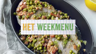 Het Weekmenu 2  Gevuld kalfsgebraad met aardappelsalade  Peppe Giacomazza [upl. by Yoc811]