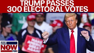 BREAKING Trump wins Nevada passes 300 electoral votes in presidential election  LiveNOW from FOX [upl. by Ekim]