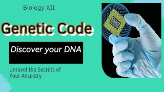 Genetic code  Biology XII foryou viralvideo trending [upl. by Dihaz26]