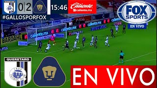 Querétaro Vs Pumas En Vivo Donde Ver  Partido Pumas Vs Querétaro  Querétaro Vs Pumas Jornada 2 [upl. by Rozelle]