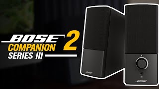 Bose Companion 2 Series III Computer Speakers 2024 Unboxing amp Review [upl. by Brina]