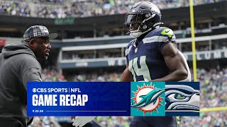 Seahawks improve to 30 in 2024 as Dolphins LOSE Skylar Thompson due to chest injury [upl. by Voletta996]