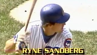 1984  Ryne Sandberg Hits 2 Home Runs in 9th amp 10th Innings  Cubs vs Cardinals  6231984 [upl. by Iew607]