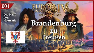 EU4 135 Brandenburg 001 Der Kauf von Neumark Lets Play deutsch [upl. by Trebron]