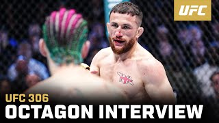 Merab Dvalishvili Octagon Interview  UFC 306 [upl. by Phoebe555]