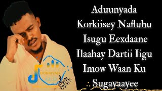 Samiir Zaam  Imtixaan quotLyricsquot Somali Music 2024 [upl. by Lasorella]