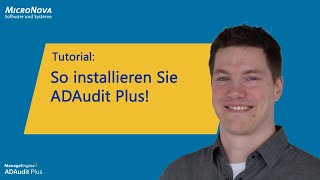 ADAudit Plus – Installation [upl. by Eek]