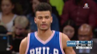 Timothe LuwawuCabarrot  Highlights vs Nets 32817 [upl. by Nicholas783]