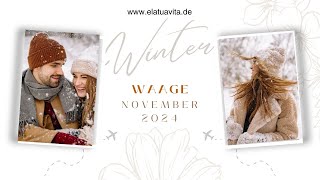 Waage ♎ November 2024 ✨🍀💖 Die Quintessenz ist echte Liebe [upl. by Lechar]