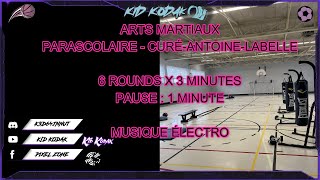 6 Rounds 3 Min  1 Min Pause Entrainement de Boxe Musique ÉLECTRO [upl. by Martin309]