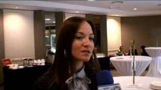 Interview Jelena Tomasevic in Belgium  eurosongbe [upl. by Alrzc156]