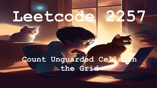 Leetcode 2257  Count Unguarded Cells in the Grid [upl. by Naujik]