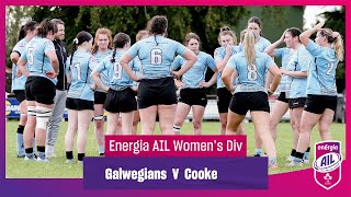 EnergiaAIL Highlights Women’s Round 3 Galwegians v Cooke [upl. by Darrej]