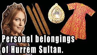 Hurrem Sultan Personal Belongings  Hurrem Sultan Cloths hurrem [upl. by Airtemad424]