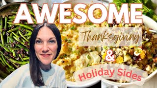 THANKSGIVING SIDE DISH RECIPES  5 EASY HOLIDAY SIDE DISHES  IMPRESSIVE SIDE DISH RECIPES [upl. by Beattie]