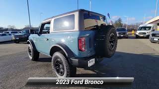 New 2023 Ford Bronco Wildtrak Clifton NJ 23T588 [upl. by Eesac]