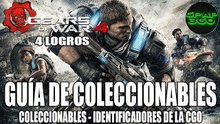 Gears of War 4  Guía de coleccionables Coleccionables Identificadores de la CGO [upl. by Gentes]