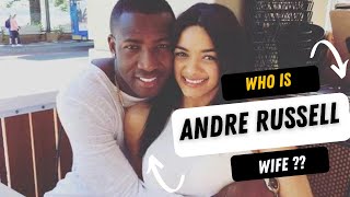 Meet KKR star Andre russells glamorous wife Jassym Lora  CricketTimescom [upl. by Saihtam]