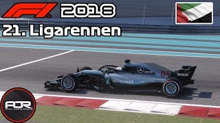 SAISONFINALE  F1 2018 quotAORquot PC Ligarennen  Split 5  21 Rennen in Abu Dhabi [upl. by Enoob]