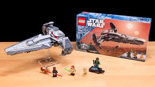 LEGO Star Wars Sith Infiltrator REVIEW  Set 75383 [upl. by Airottiv]