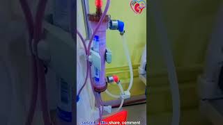 How to run a dialysis machine viral dialysiscenter shorts duration [upl. by Lorin]