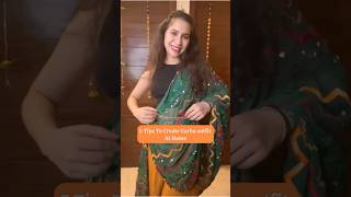 Garba Ready Outfit At Home shorts style navratrispecial garbadance ytshorts youtubeshorts [upl. by Ylsew]