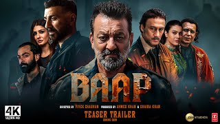 BAAP  Trailer 2024  Sunny Deol Sanjay Dutt Jackie Shroff Mithun C  baap movie trailer sunny [upl. by Gautious]