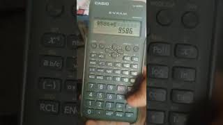 How to store data on scientific calculator ❤️ plz like and subscribe [upl. by Sofia]