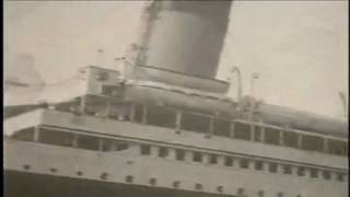 RMS Olympic original Video 1920 [upl. by Notnert]