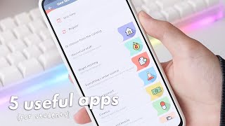 5 useful Android apps for students free ✨ [upl. by Niliram]