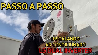 Vídeo Aula  Como Instalar Ar Condicionado Split LG Dual Inverter Corretamente  Passo a Passo [upl. by Rezeile]