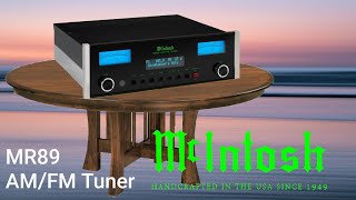 MCintosh MR89 how to know function port jack rear panel FM AM tuner [upl. by Richel630]