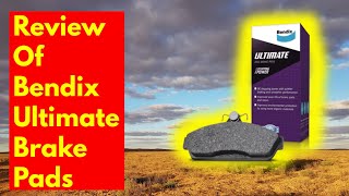 Review of Bendix Ultimate Brake Pad after 1000KM being on a Ford Ranger [upl. by Inaj37]