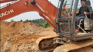 TATA Hitachi Machine  JCB Machine 🚜  Jcb working video Dozer Working Video [upl. by Lela694]