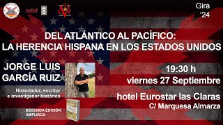 Charla sobre hispanismo 📅Día 27 19 30 h Jorge Gar hotel eurostar las claras c marquesa de Almarza [upl. by Euqinomahs]