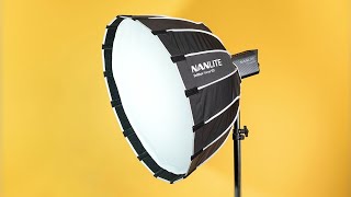 Nanlite Softbox Forza 60cm vs 120cm [upl. by Neysa]