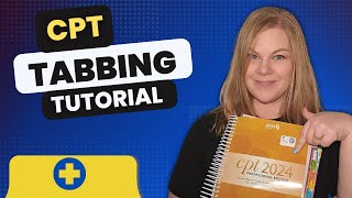 How to Tab Your CPT Book  Medical Coding Tabbing Walkthrough [upl. by Bell]