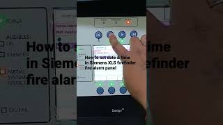 How to set date amp time in Siemens XLS firefinder fire alarm panel [upl. by Meyeroff693]