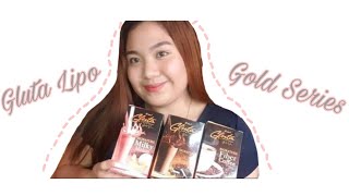 GLUTA LIPO GOLD SERIES TASTE TEST amp REVIEW [upl. by Attennod]