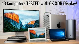 6K Pro Display XDR Tested with Macs Windows PCs amp more [upl. by Chemash]