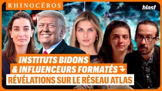 🦏 INSTITUTS BIDONS INFLUENCEURS FORMATÉS  DERRIÈRE LEXTRÊME DROITE LE RÉSEAU ATLAS [upl. by Jewelle765]