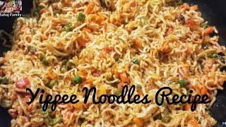 Yippee Noodles recipe in Tamil  Evening recipe for Kids  Sahaj Family [upl. by Acir]