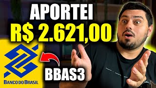 BBAS3  VEM DIVIDENDOS ACIMA DO ESPERADO ANALISEI RESULTADO DO 2T24 E COMPREI R262100 DE AÇÕES [upl. by Nelyk]