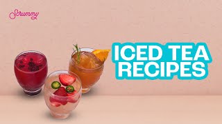 Homemade Iced Tea Bliss Discovering Irresistible Recipes delicious homemade icedtea [upl. by Alegnat]